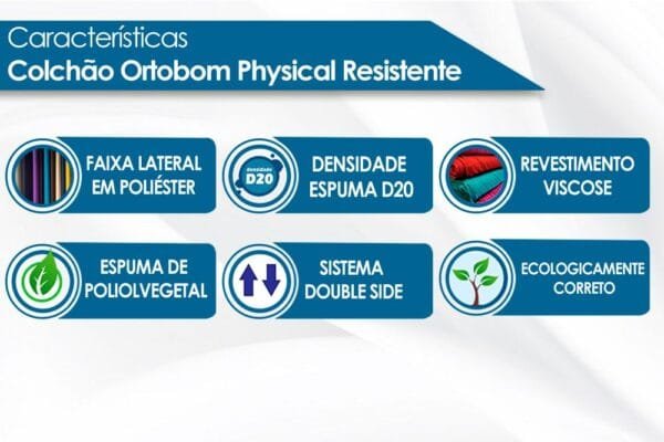 Colchão Physical Resistente Liso - Image 8