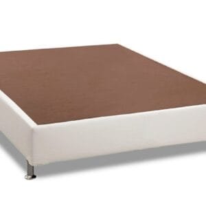 Base Cama Box Sommier Courino Branca 30cm