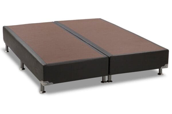 Base Cama Box Sommier Courino Preta 30cm