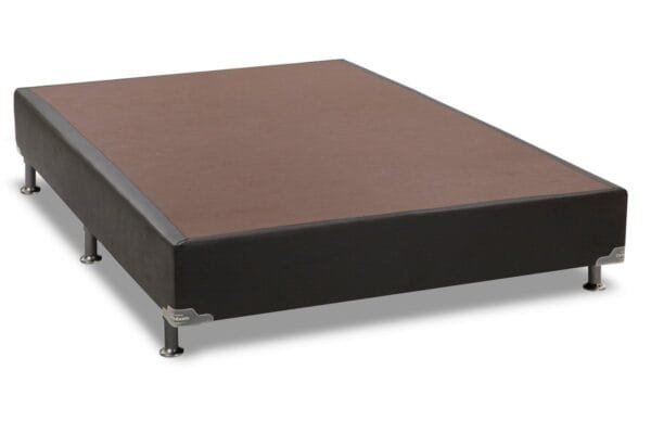 Base Cama Box Sommier Courino Preta 30cm