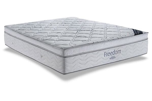 Colchão Ortobom de Molas Ensacadas SuperPocket Freedom Pillow Top Viscoelástico