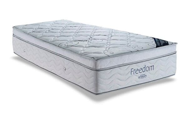 Colchão Ortobom de Molas Ensacadas SuperPocket Freedom Pillow Top Viscoelástico