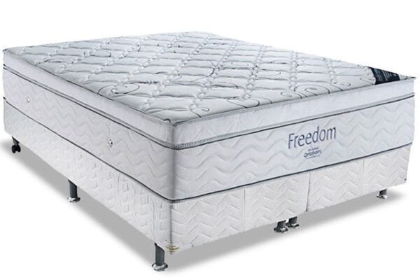 Colchão Ortobom de Molas Ensacadas SuperPocket Freedom Pillow Top Viscoelástico