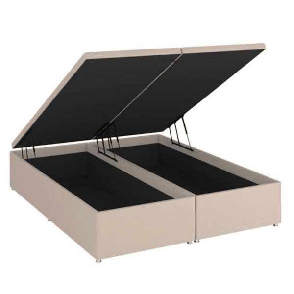 Cama Box Baú Queen Ortobom Courino